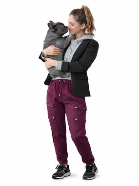 Banana Republic  Tencel joggers Burgundy Wine